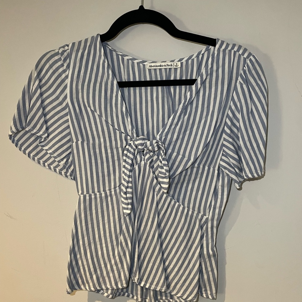 Abercrombie striped shirt